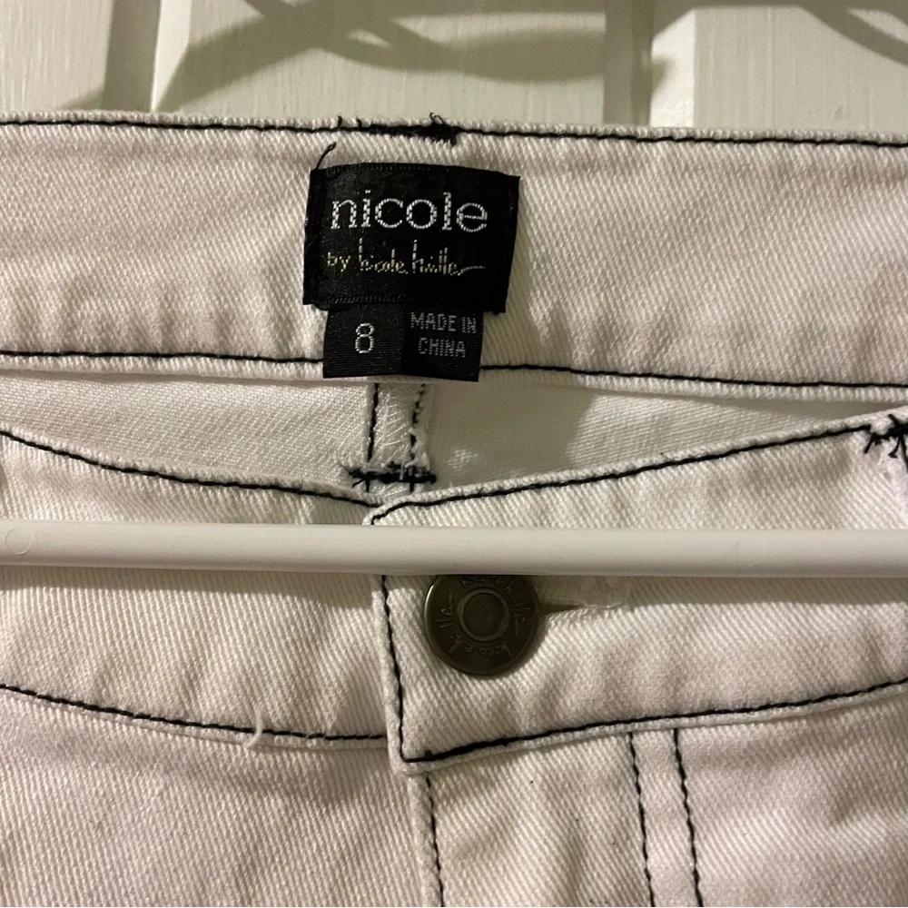 Nicole by Nicole Miller wide leg jeans-size 8 NWOT